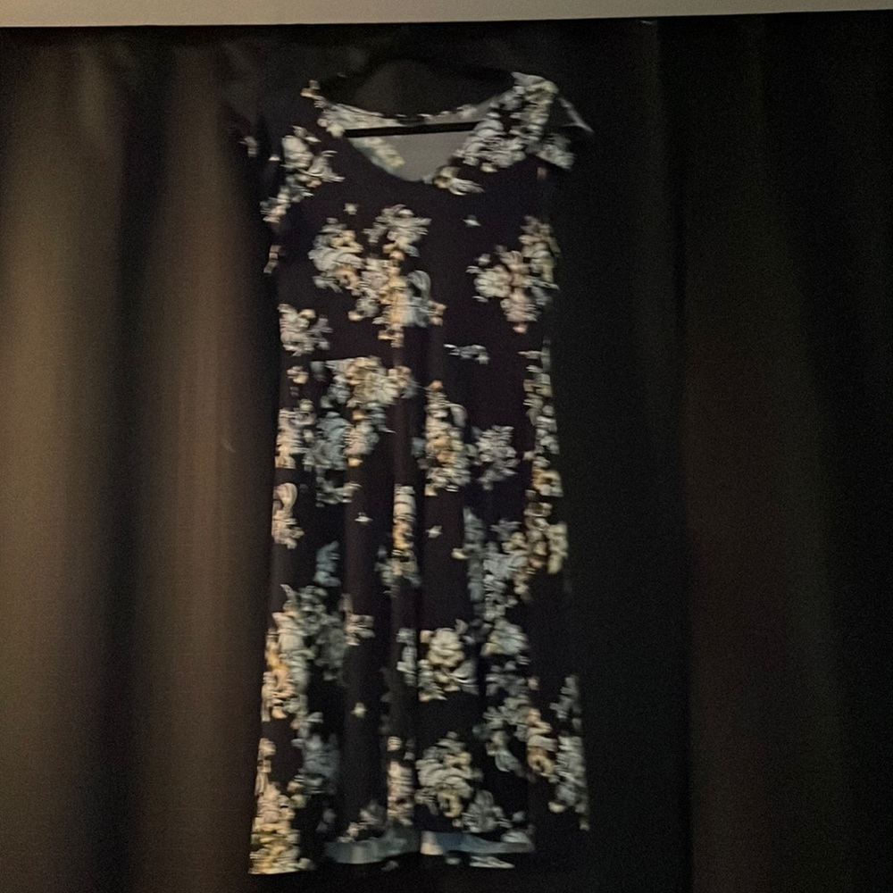 Floral spandex Dress